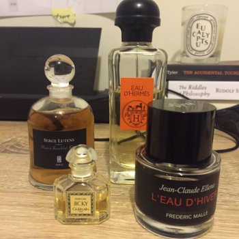 A few months ago on Twitter I was asked to pick 4 scents to describe myself. Four?!